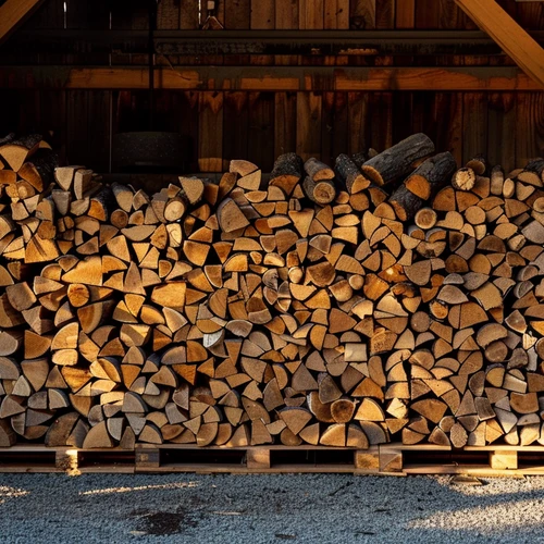 okrasnekamenivo- skladování palivového dřeva